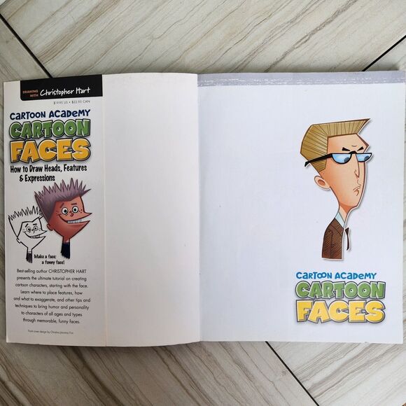 Cartoon Faces: How to Draw Heads, Features & Expressions by Hart, Christopher - Picture 3 of 10